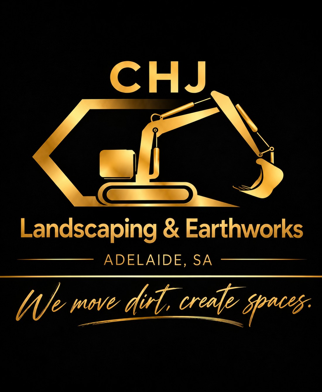 CHJ Landscaping and Earthworks Adelaide logo